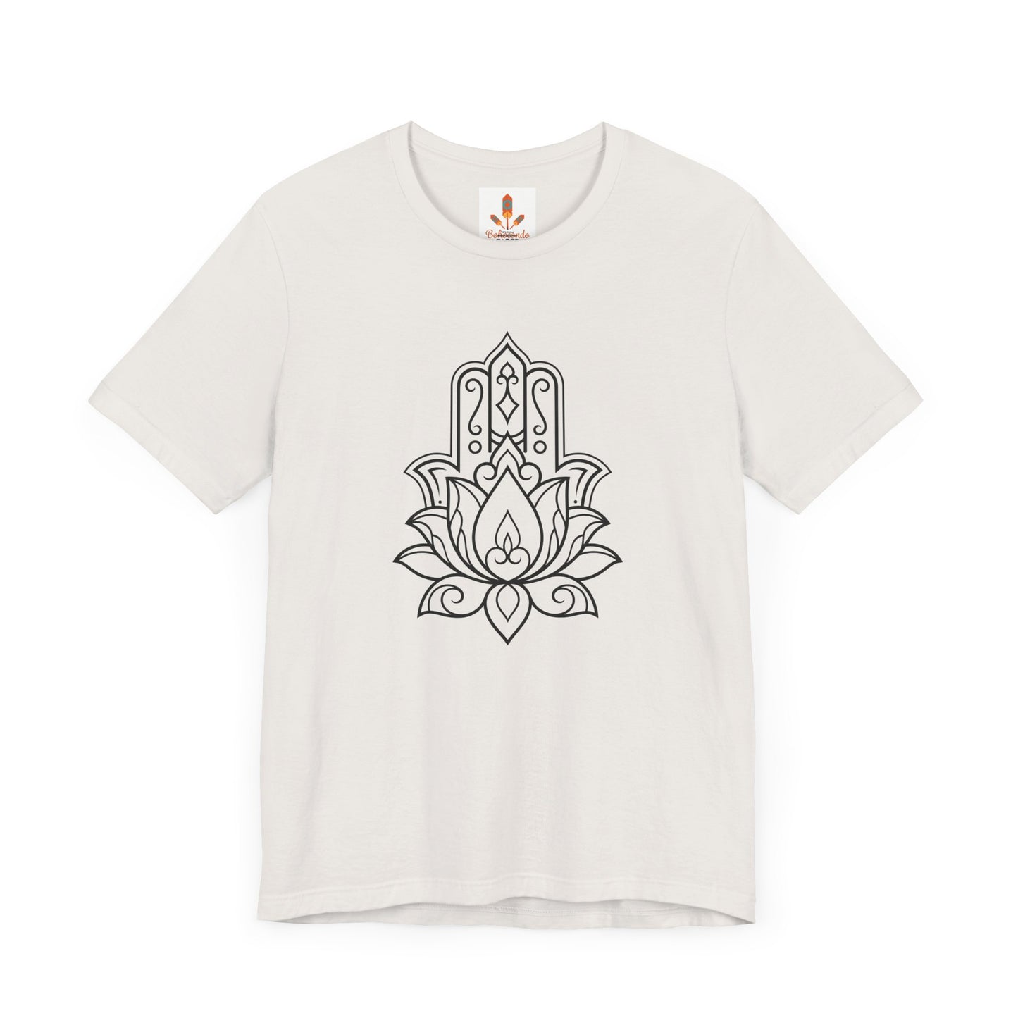 Hamsa Lotus Design T-shirt