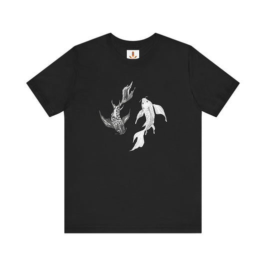 Koi Fish Yin and Yang T-shirt