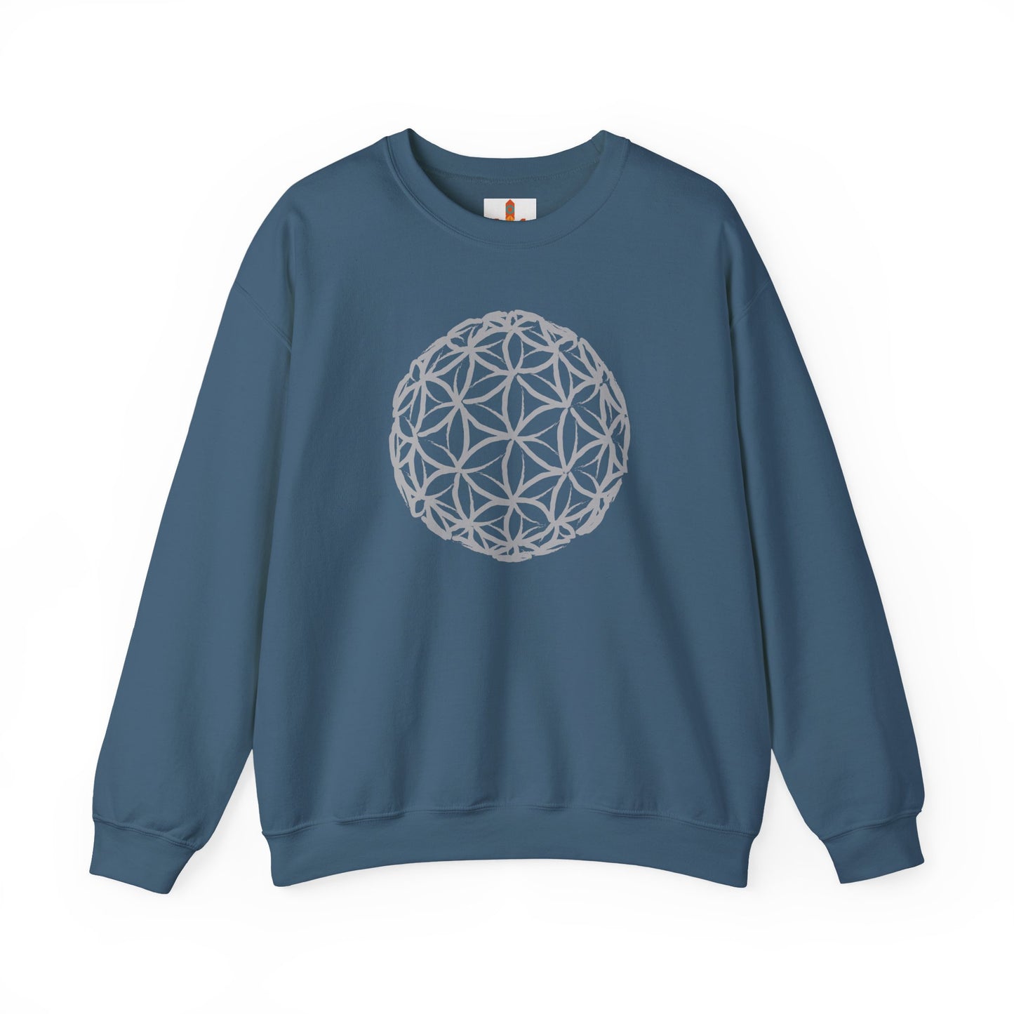 Silver Flower of Life Sweatshirt