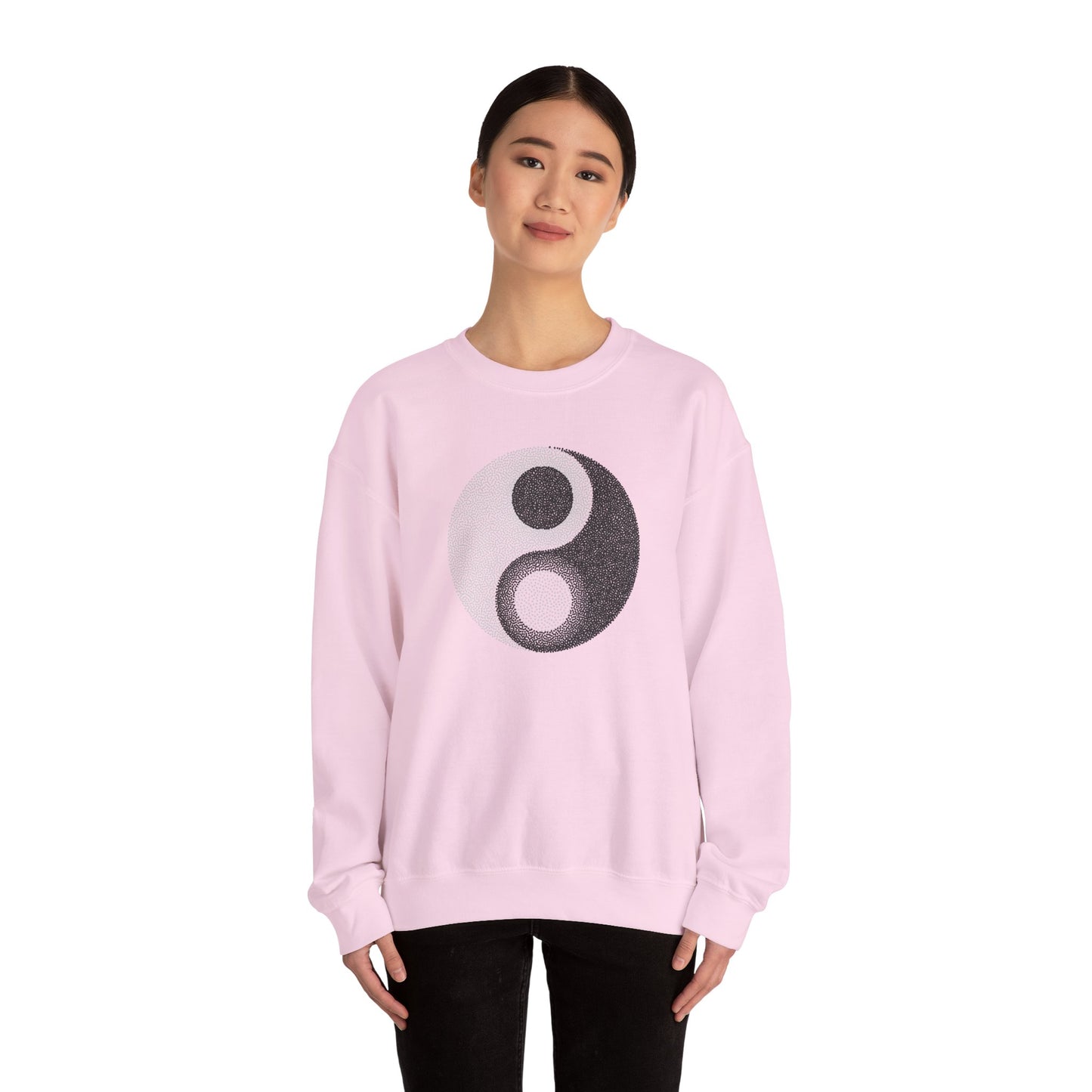 Yin Yang Dot Art Sweatshirt