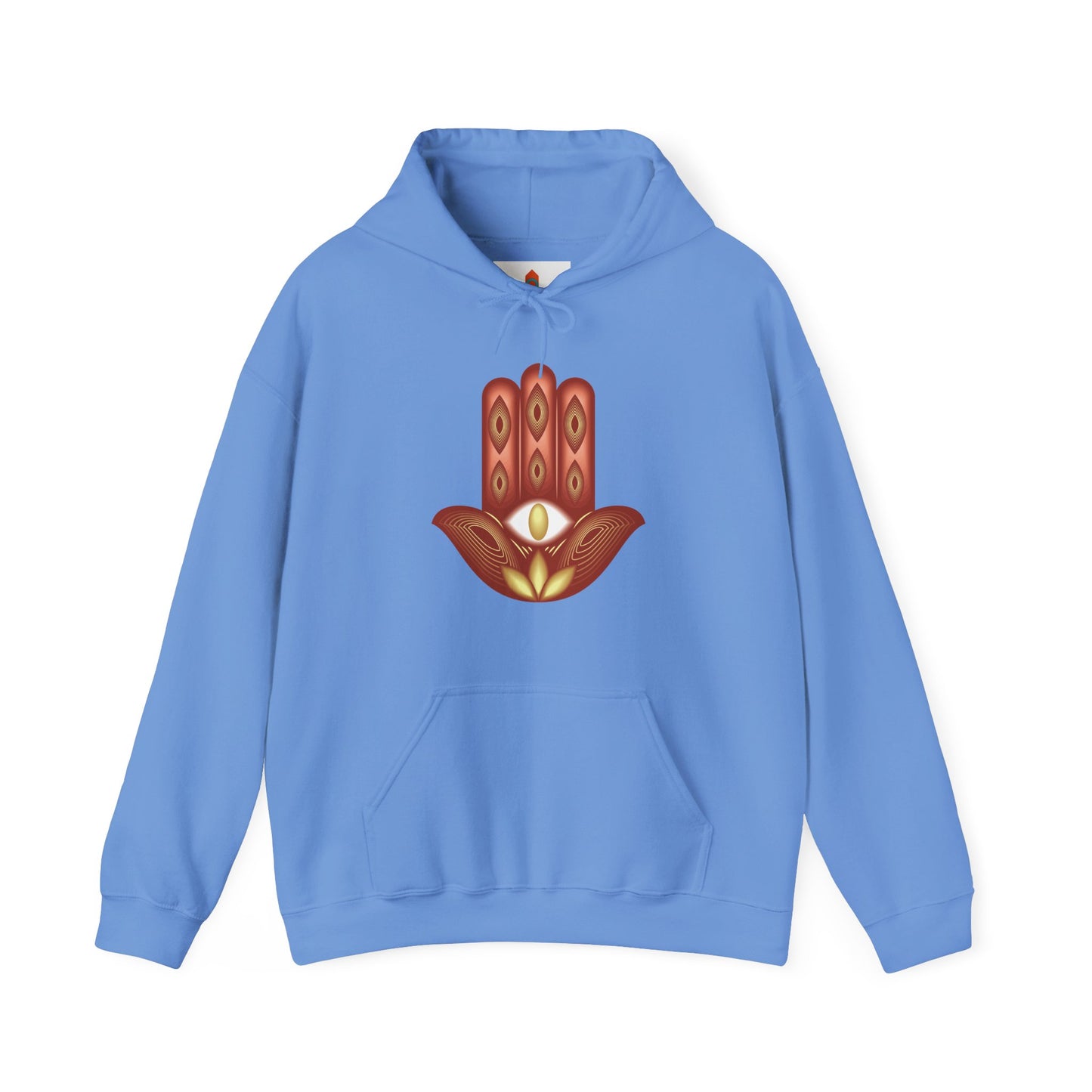 Colorful Hamsa Lotus Hoodie