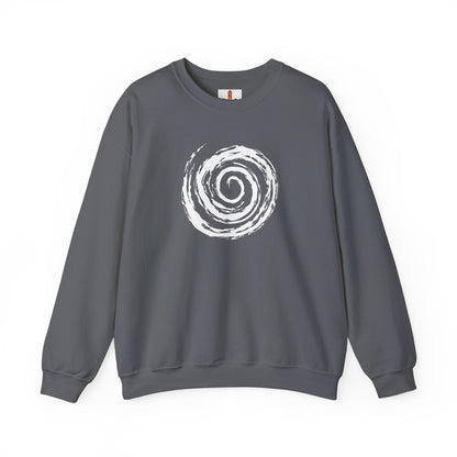 White Spiral of Life Art Sweatshirt