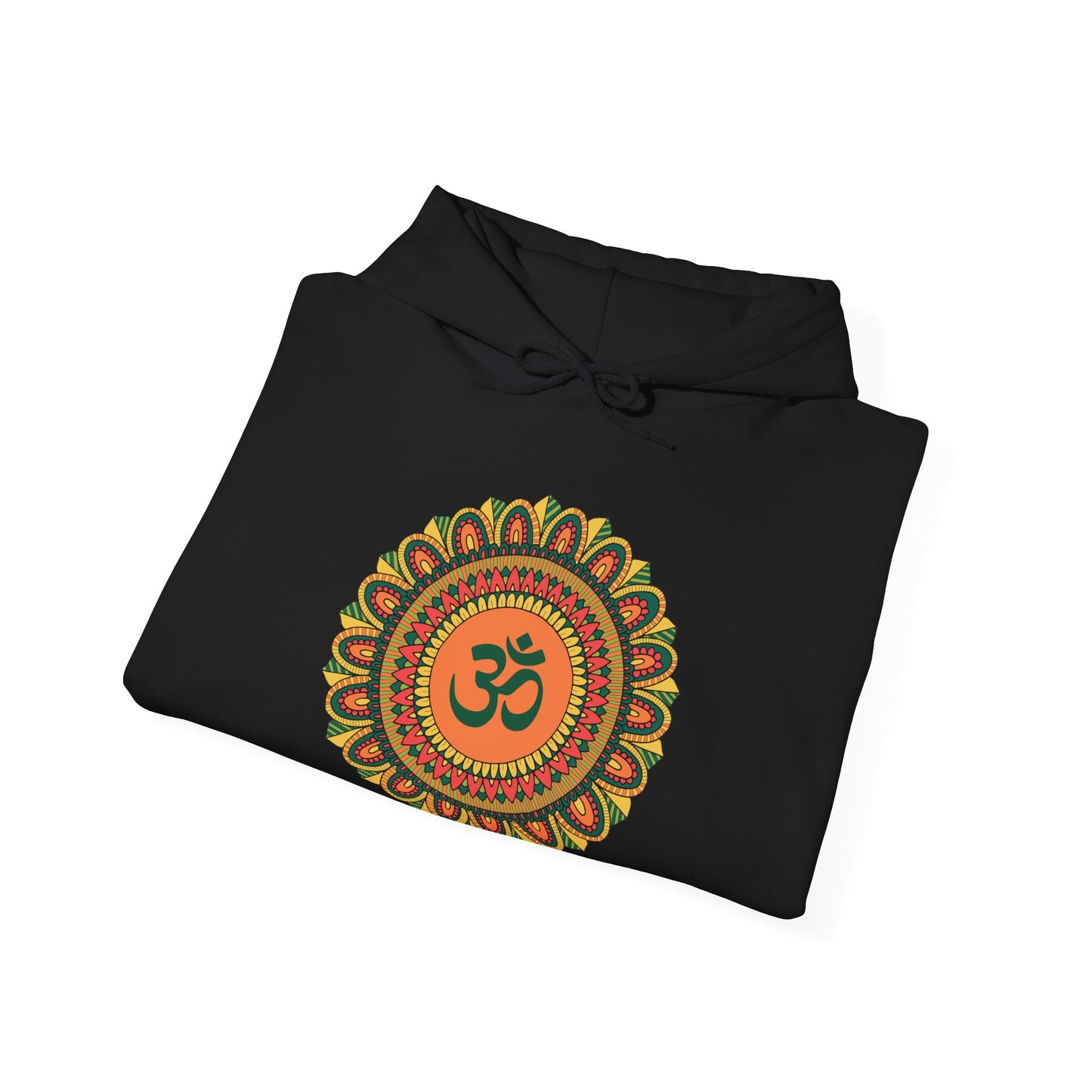 Om Multicolor Mandala Hoodie