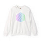 Blue and Green Flower of Life Sweatshirt