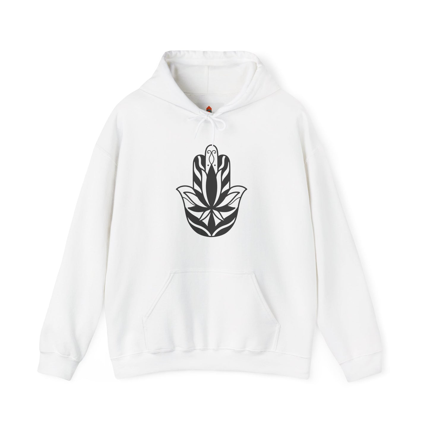 Hamsa Lotus Hand Hoodie