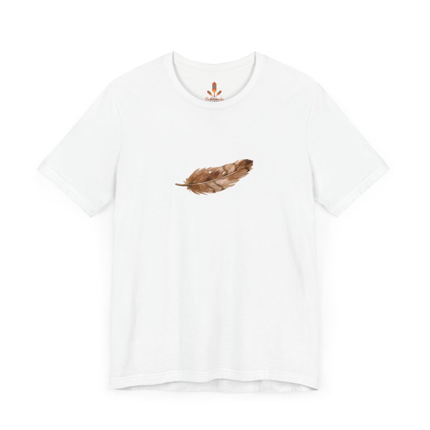 Brown Feather T-shirt