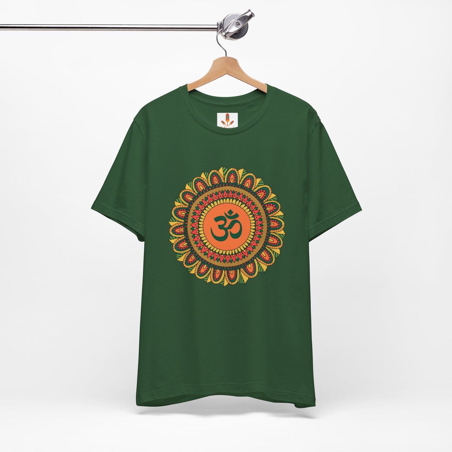 Om Multicolor Mandala T-shirt