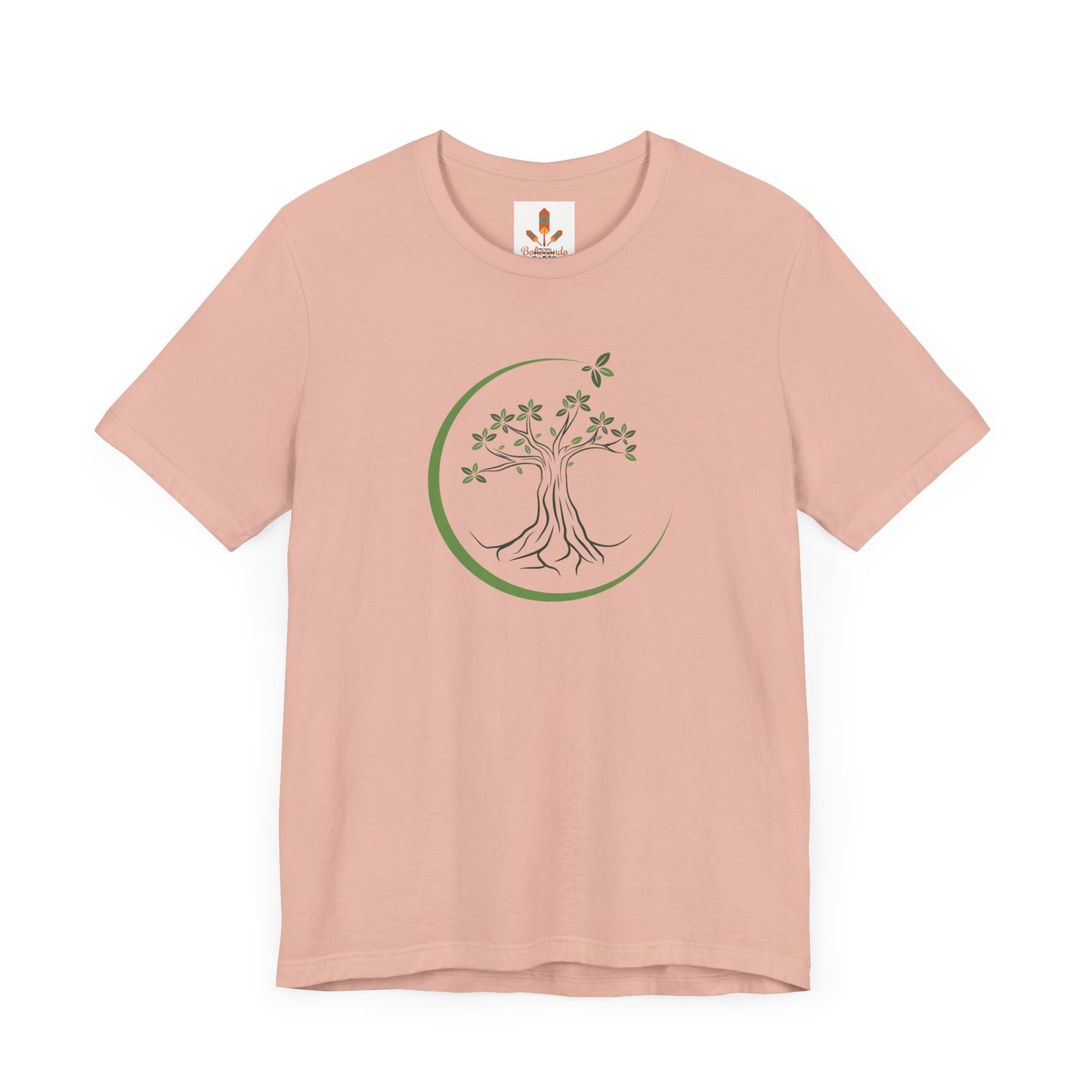 Green Tree of Life Design T-shirt