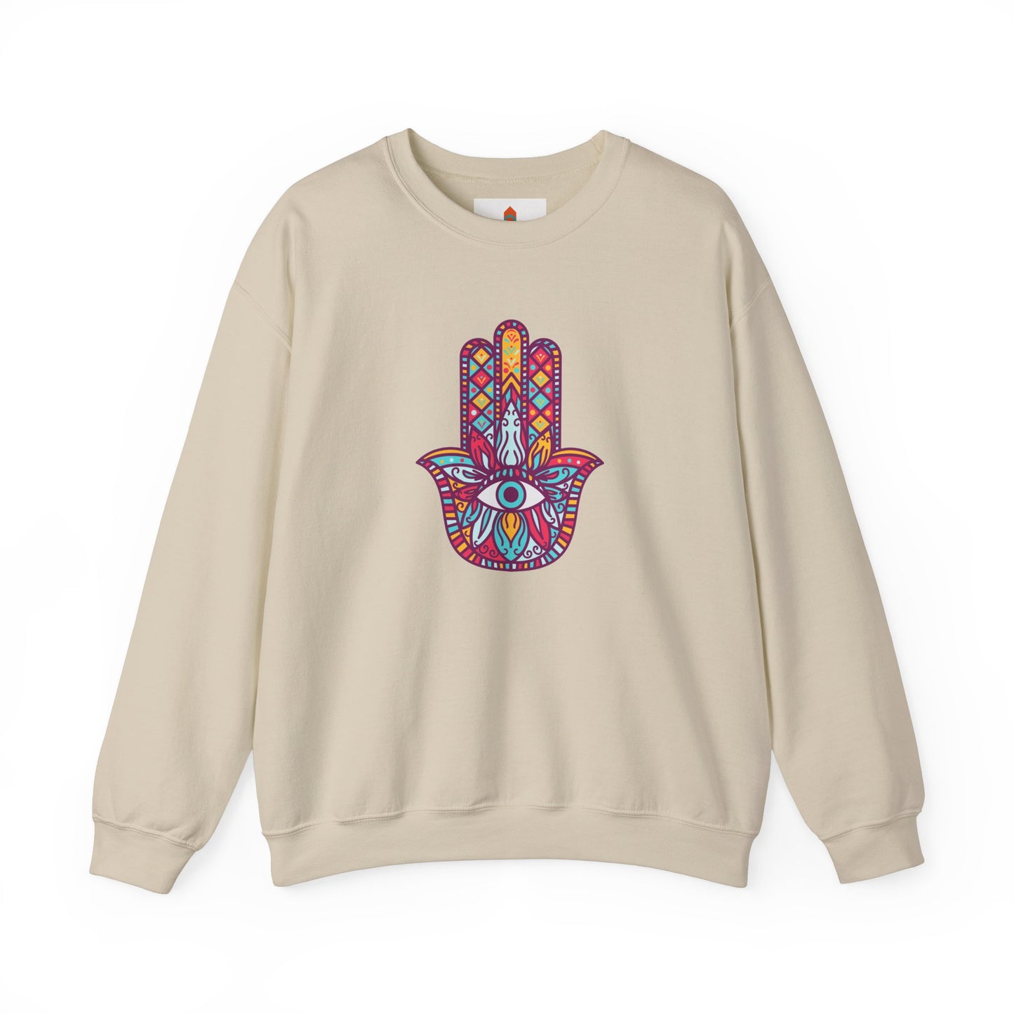 Colorful Fatima Hamsa Hand Sweatshirt