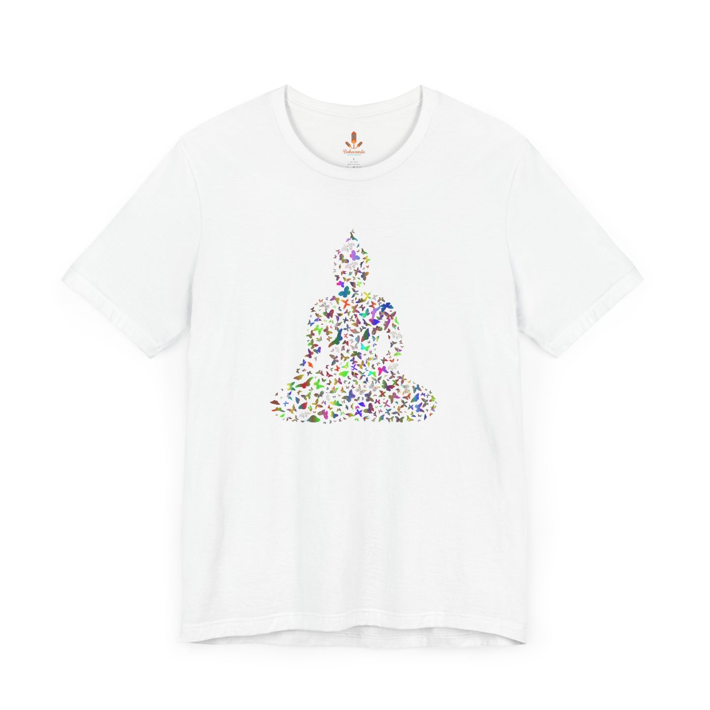 Colorful Buddha Design T-shirt
