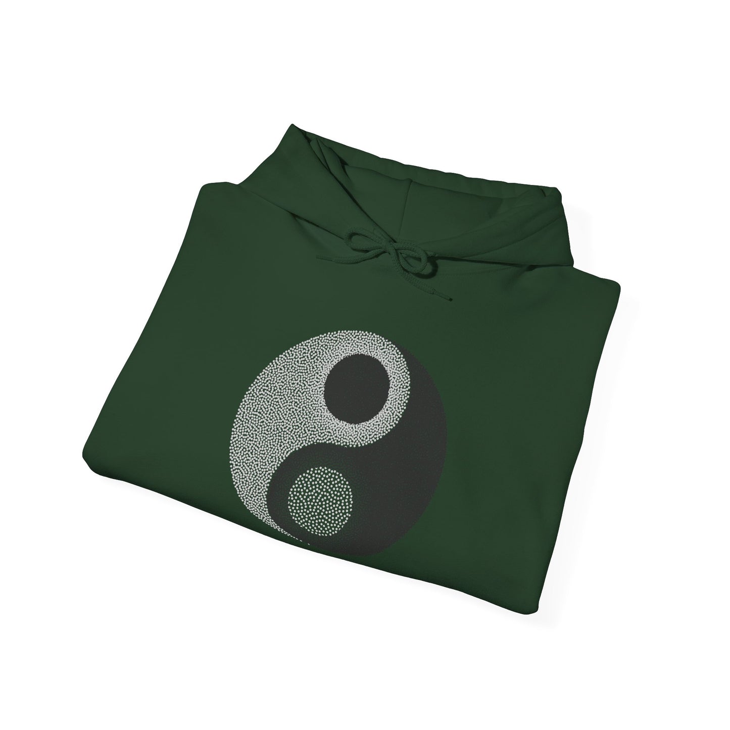 Yin Yang Dot Art Hoodie