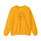 Spiral of Life in Circle Drawing Sweatshirt