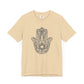 Intricate Hamsa Hand with Star of David T-shirt