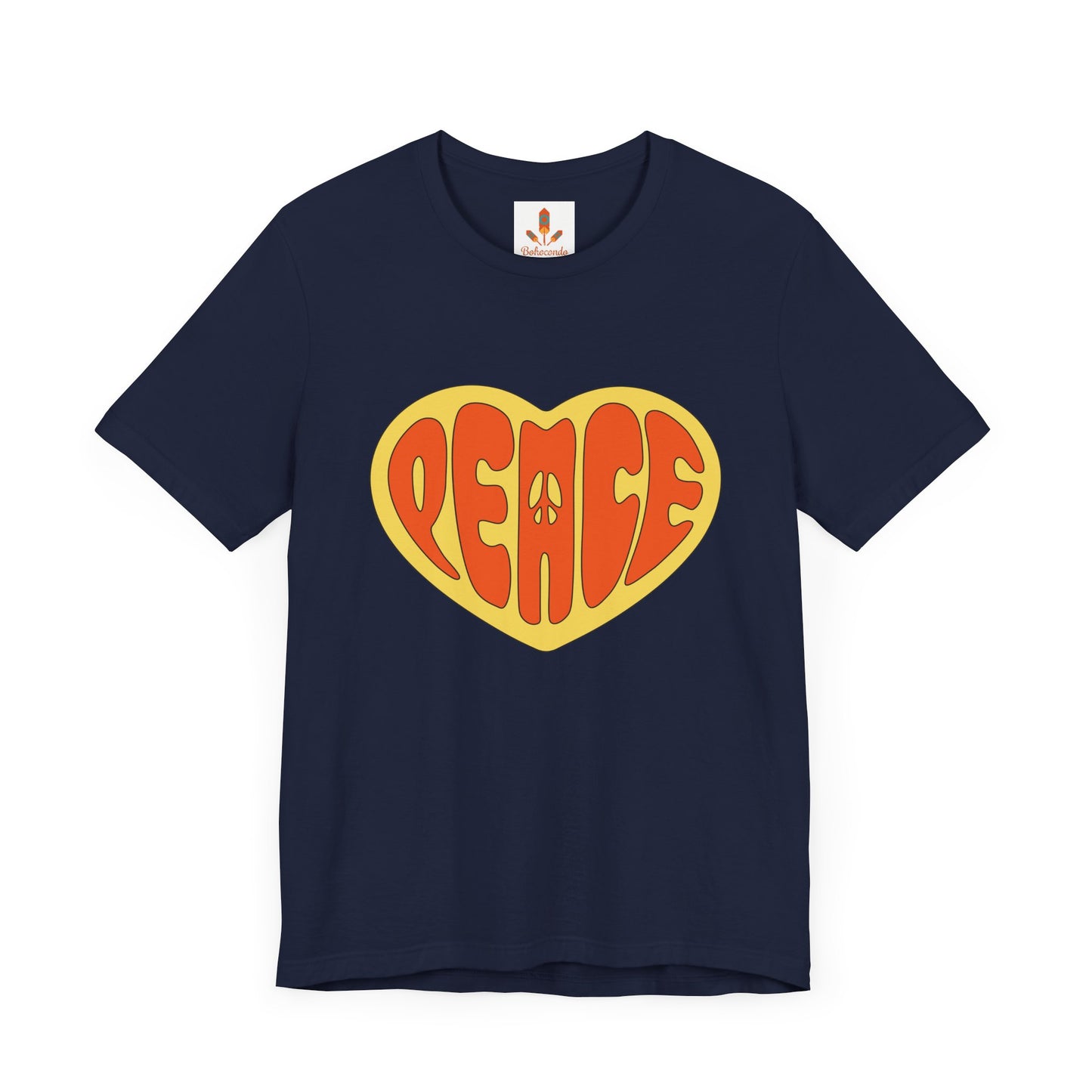 Peace in Heart Design T-shirt