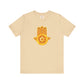 Golden Hamsa Hand with Star of David T-shirt
