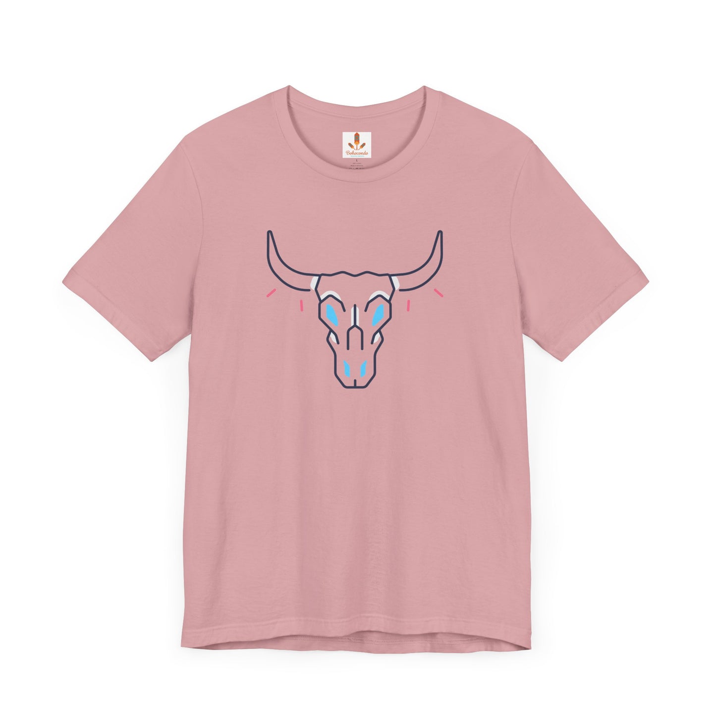 Buffalo Skull Drawing T-shirt