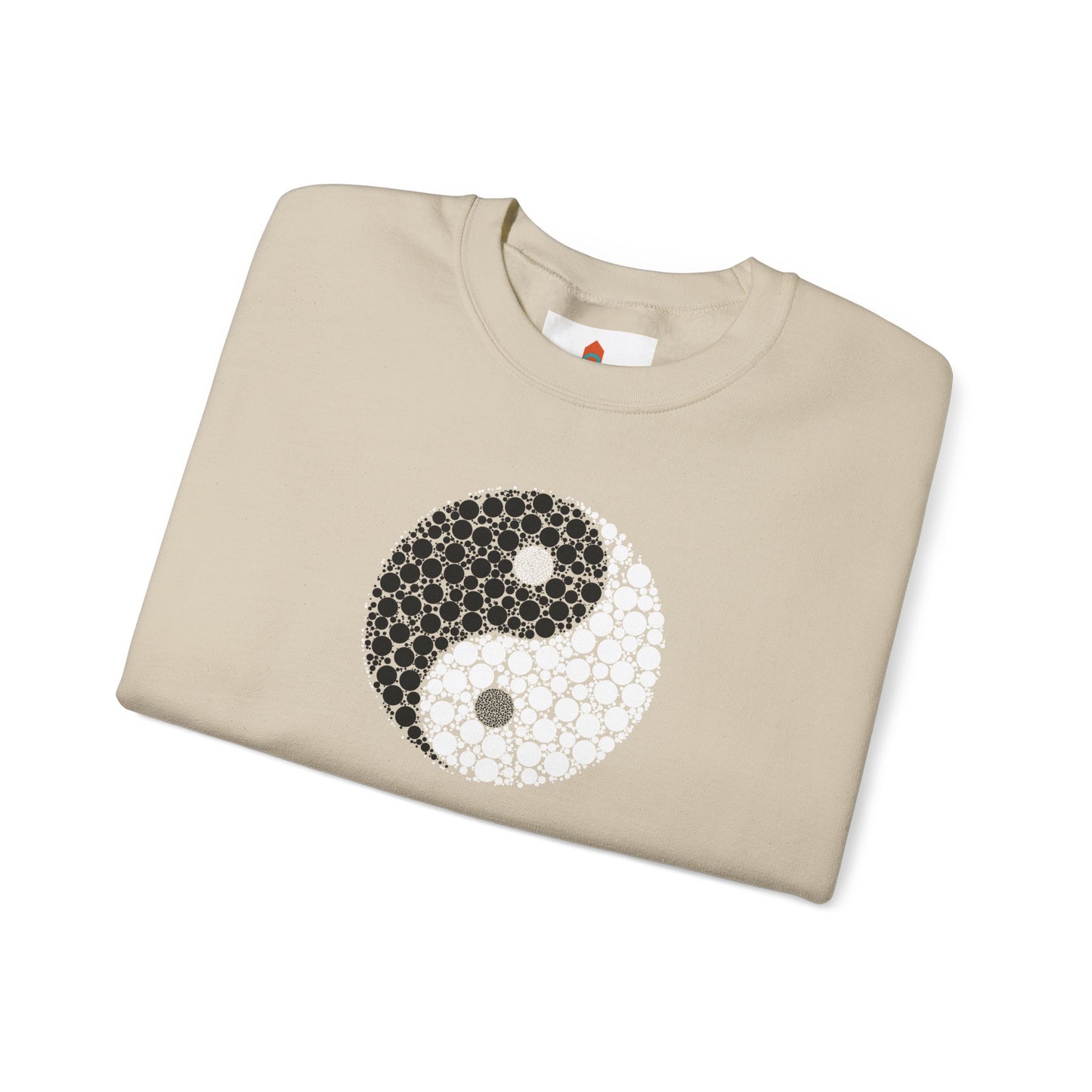 Yin Yang made with Dots Sweatshirt