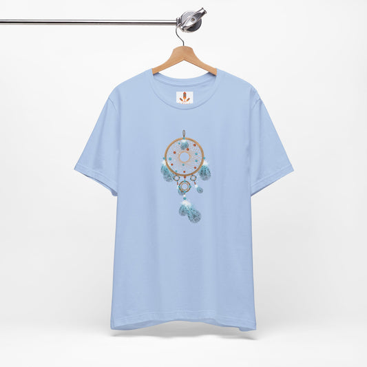 Turquoise and Brown Dream Catcher T-shirt