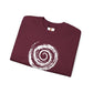 White Spiral of Life Art Sweatshirt