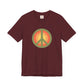 Retro Peace Sign Design T-shirt