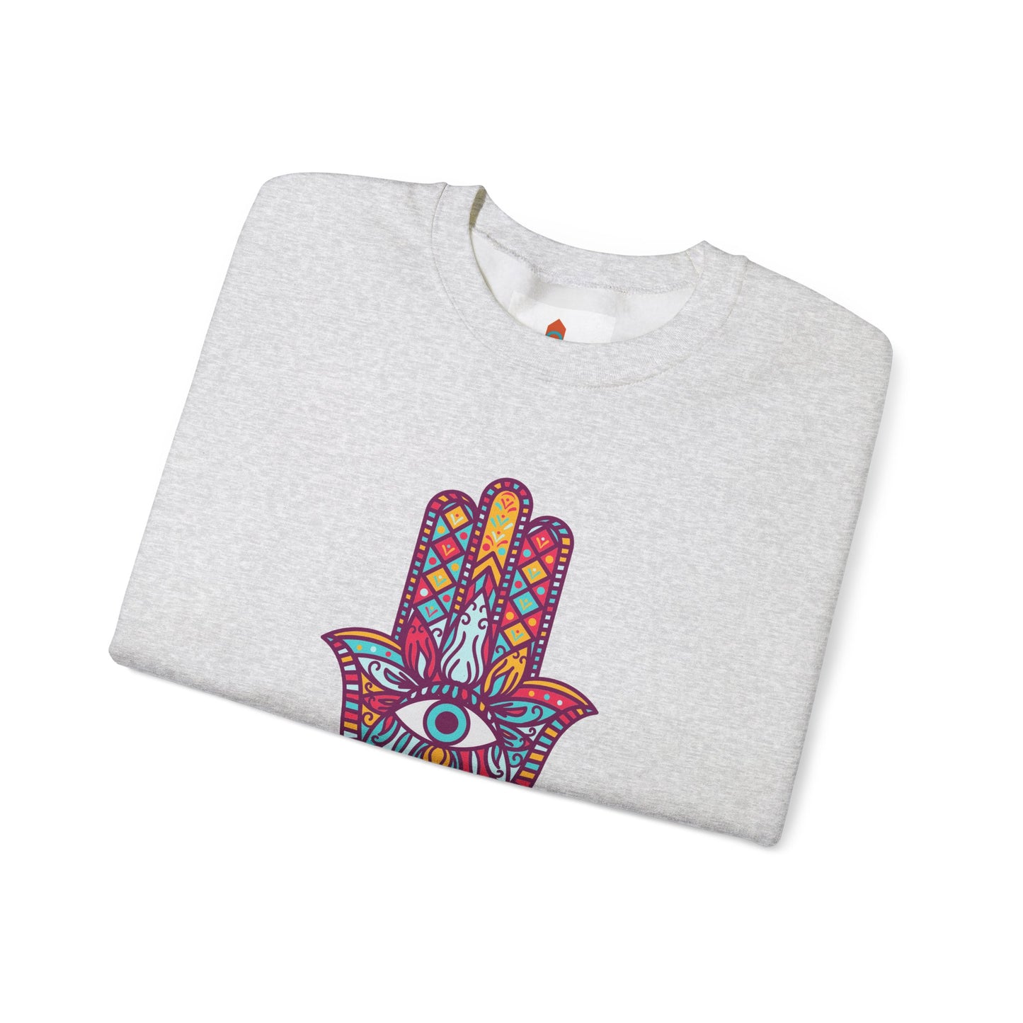 Colorful Fatima Hamsa Hand Sweatshirt