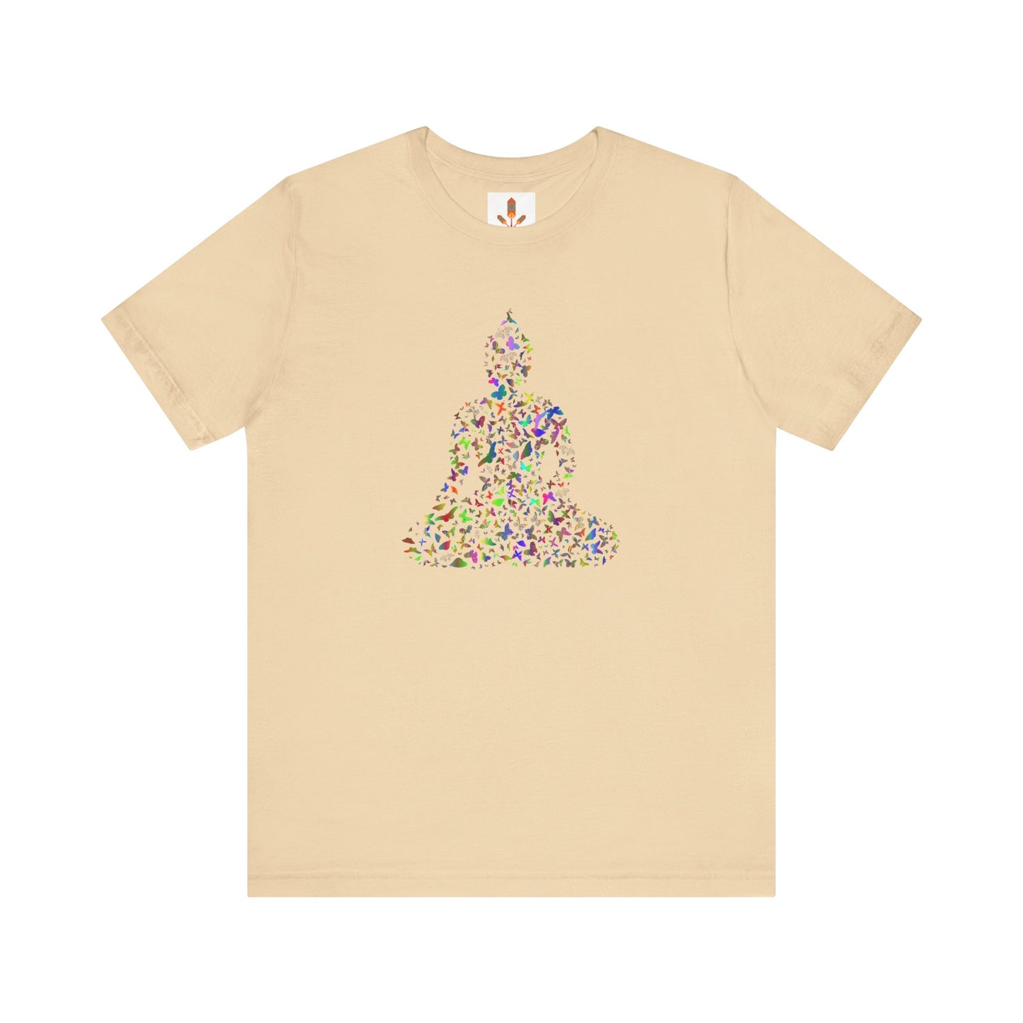 Colorful Buddha Design T-shirt