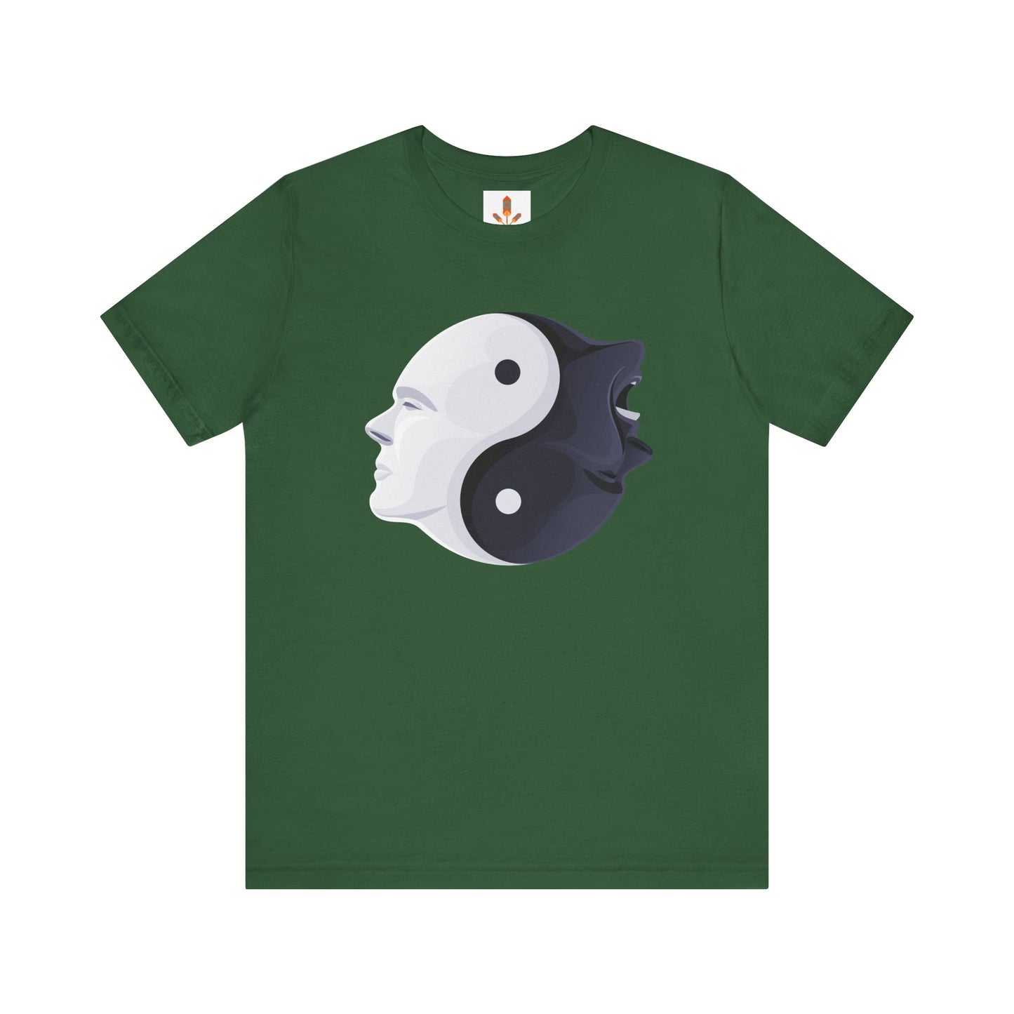 Yin Yang Two Faces T-shirt