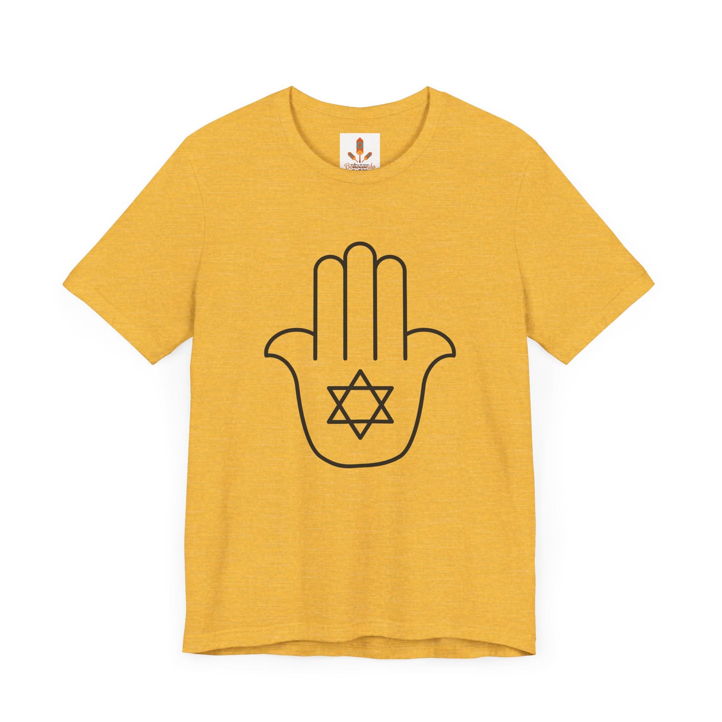 Simple Star of David in Hamsa Hand T-shirt