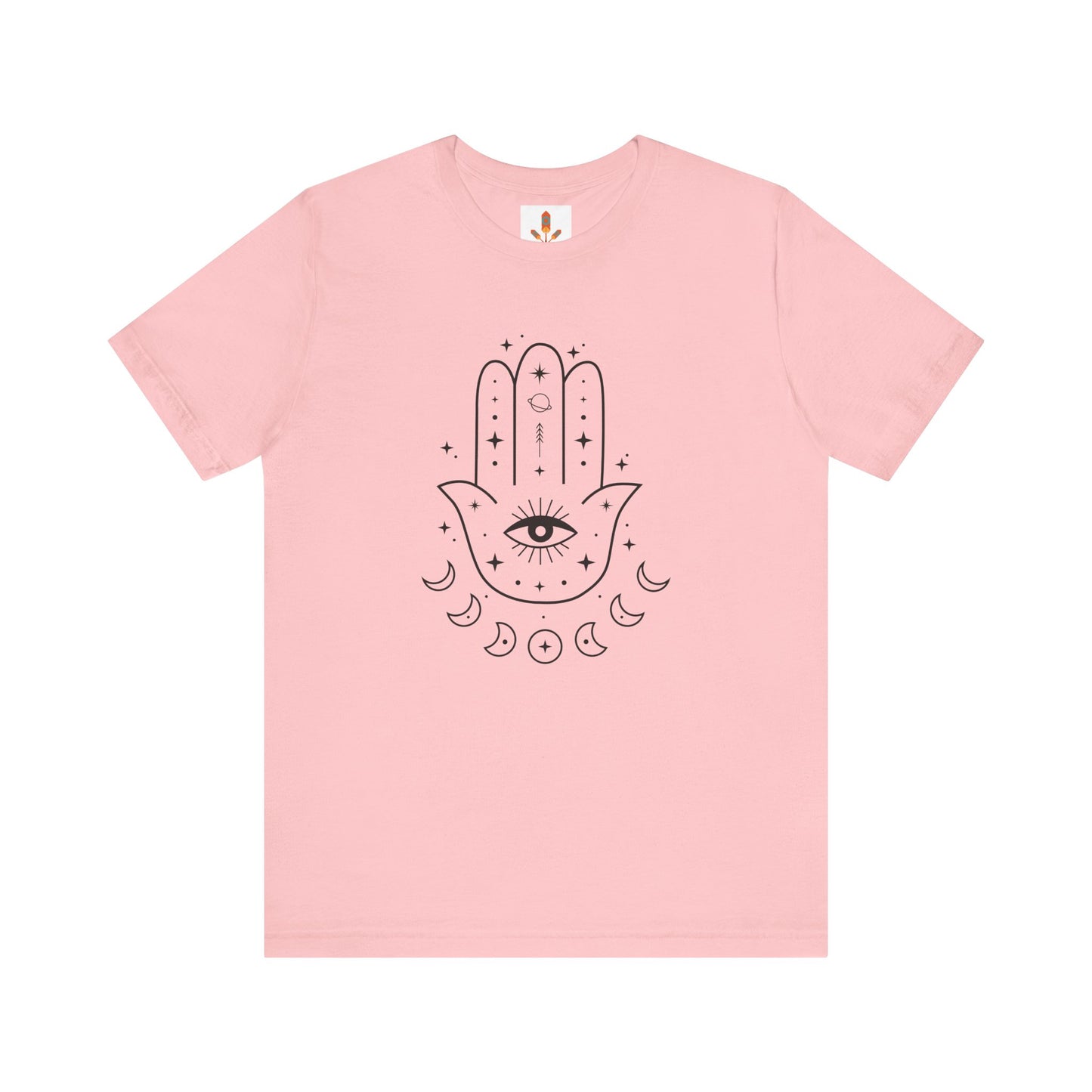 Hamsa Hand with Eye and Moon T-shirt