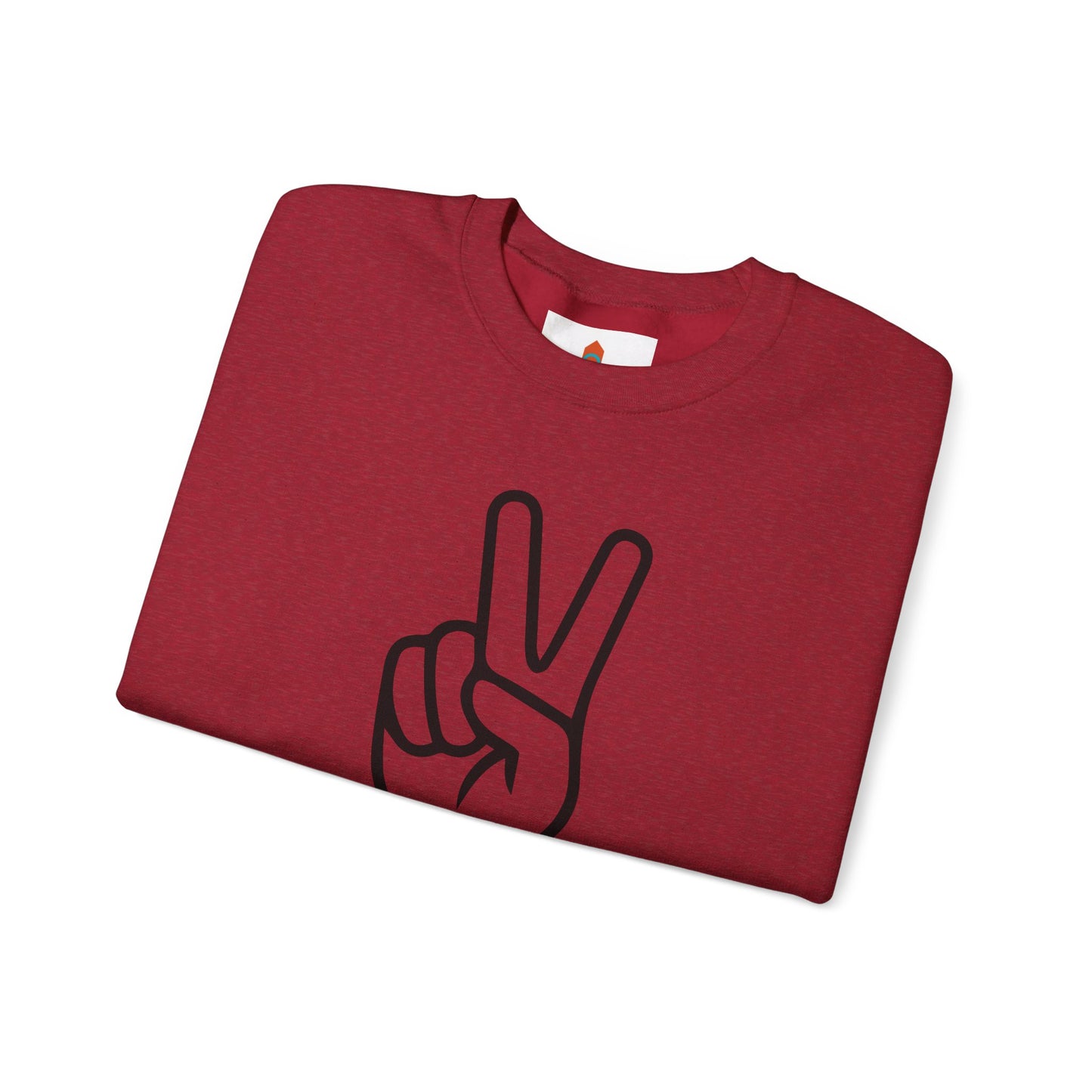 Simple Peace Hand Sign Sweatshirt