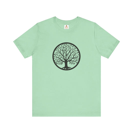 Tree of Life with Circle Design T-shirt
