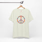 Peace Sign made of Flowers T-shirt