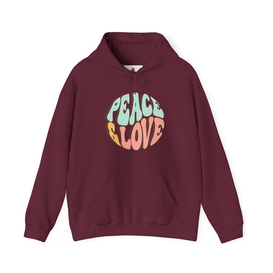 Peace and Love Hoodie