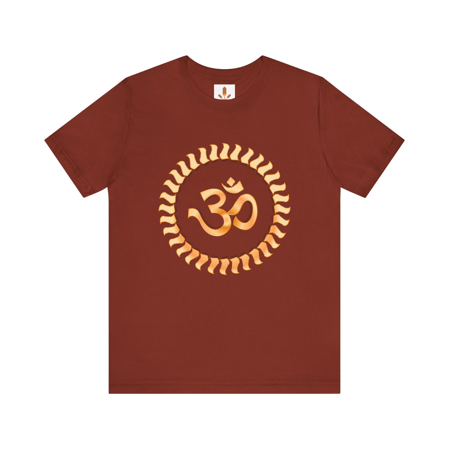 Om in Golden Sun T-shirt