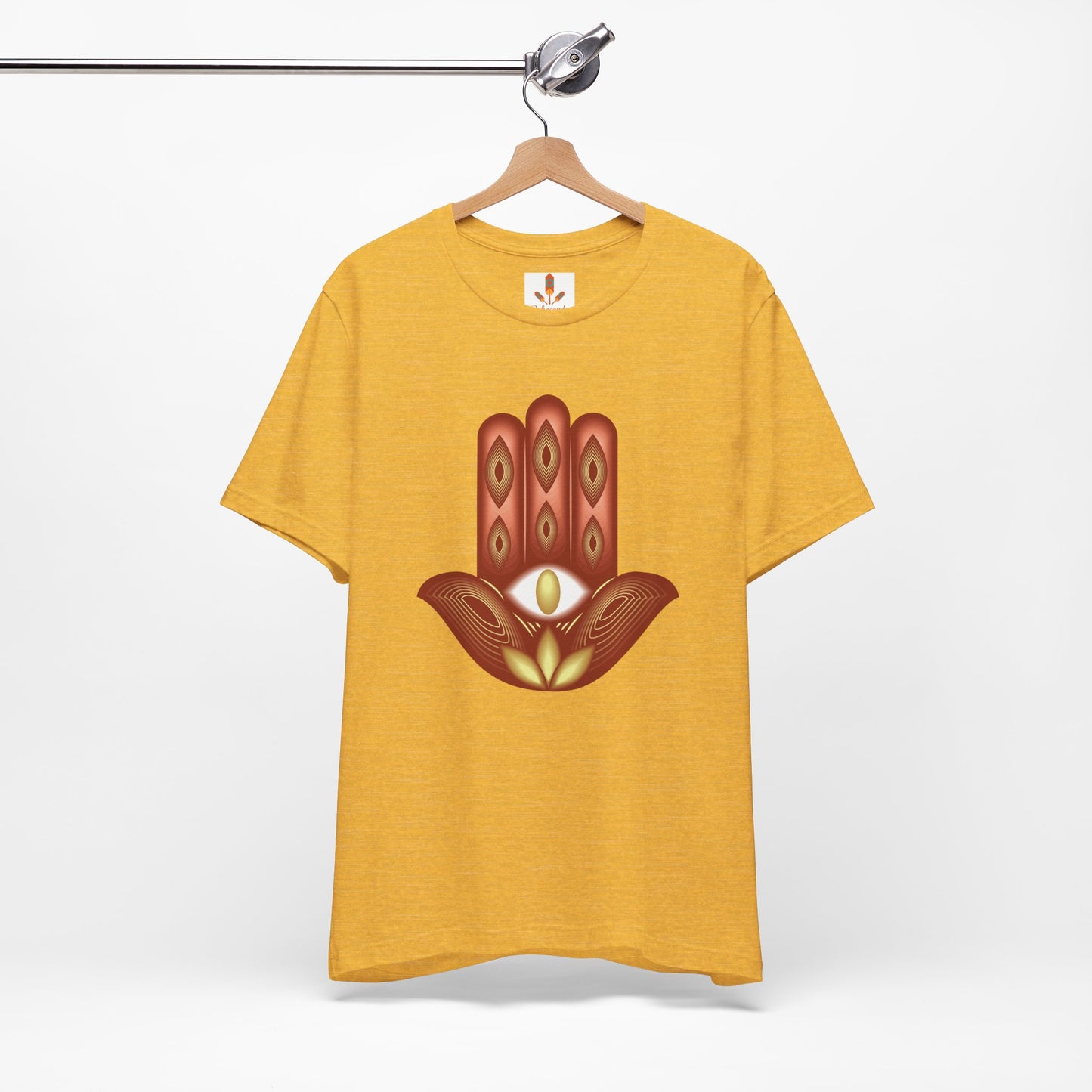 Colorful Hamsa Lotus T-shirts