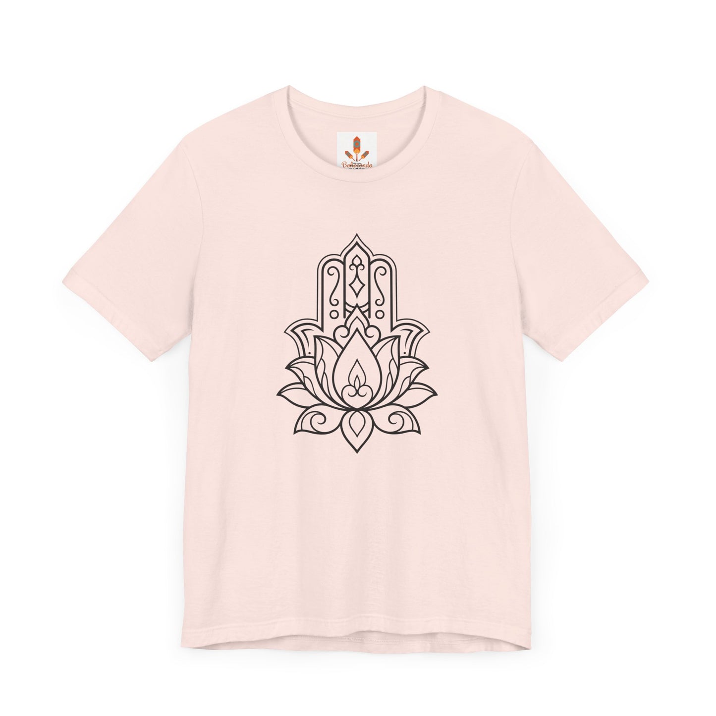 Hamsa Lotus Design T-shirt