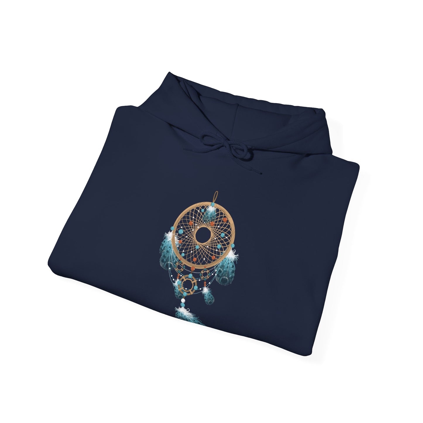 Turquoise and Brown Dream Catcher Hoodie