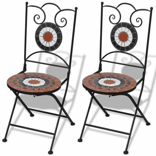 Mosaic Bistro Chairs -  Set of Two