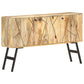 Boho-Inspired Mango Wood Sideboard