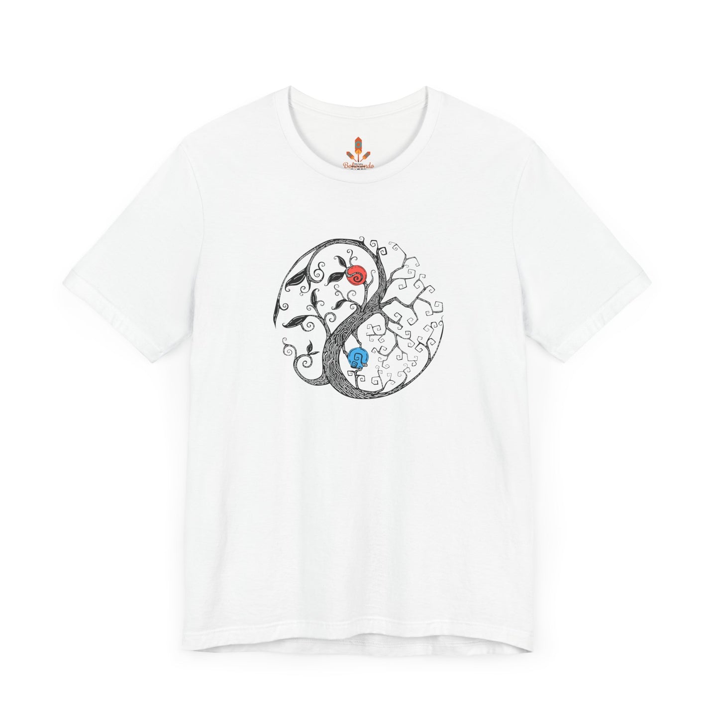 Tree of Life Yin Yang T-shirt