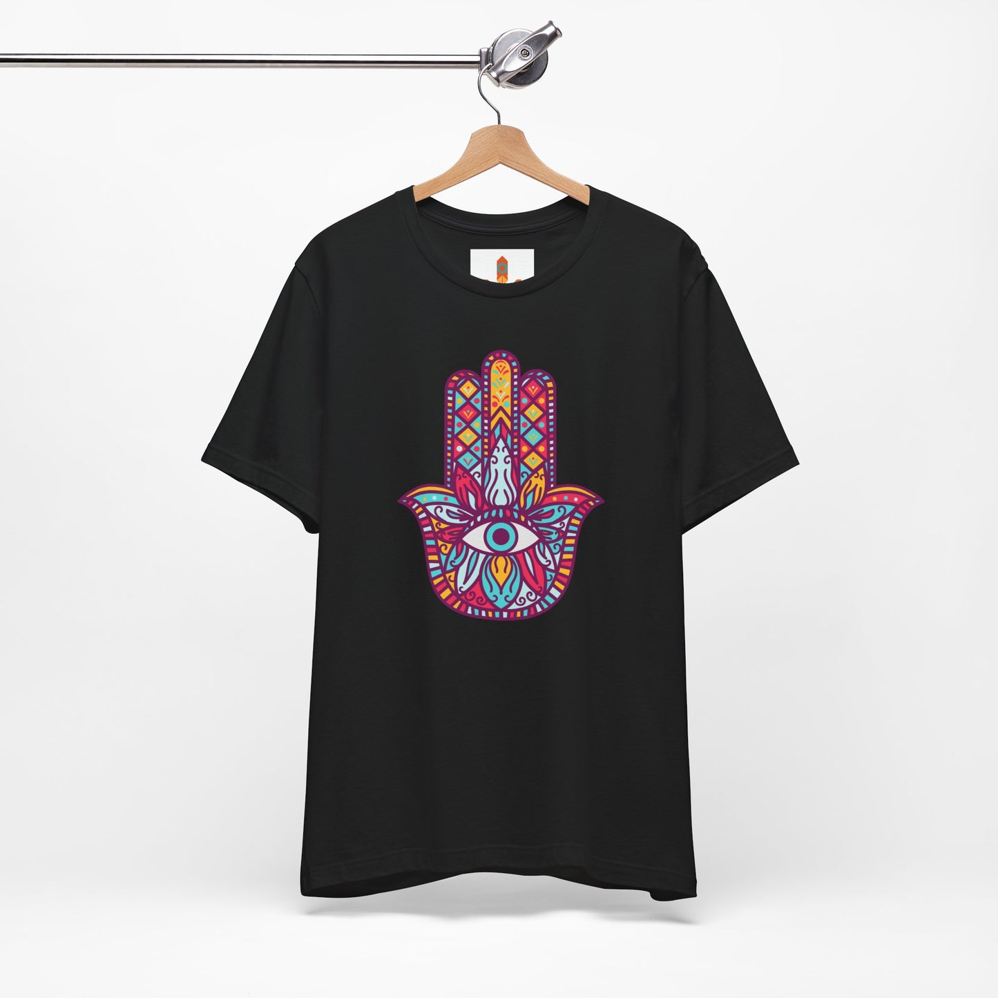 Colorful Fatima Hamsa Hand T-shirt