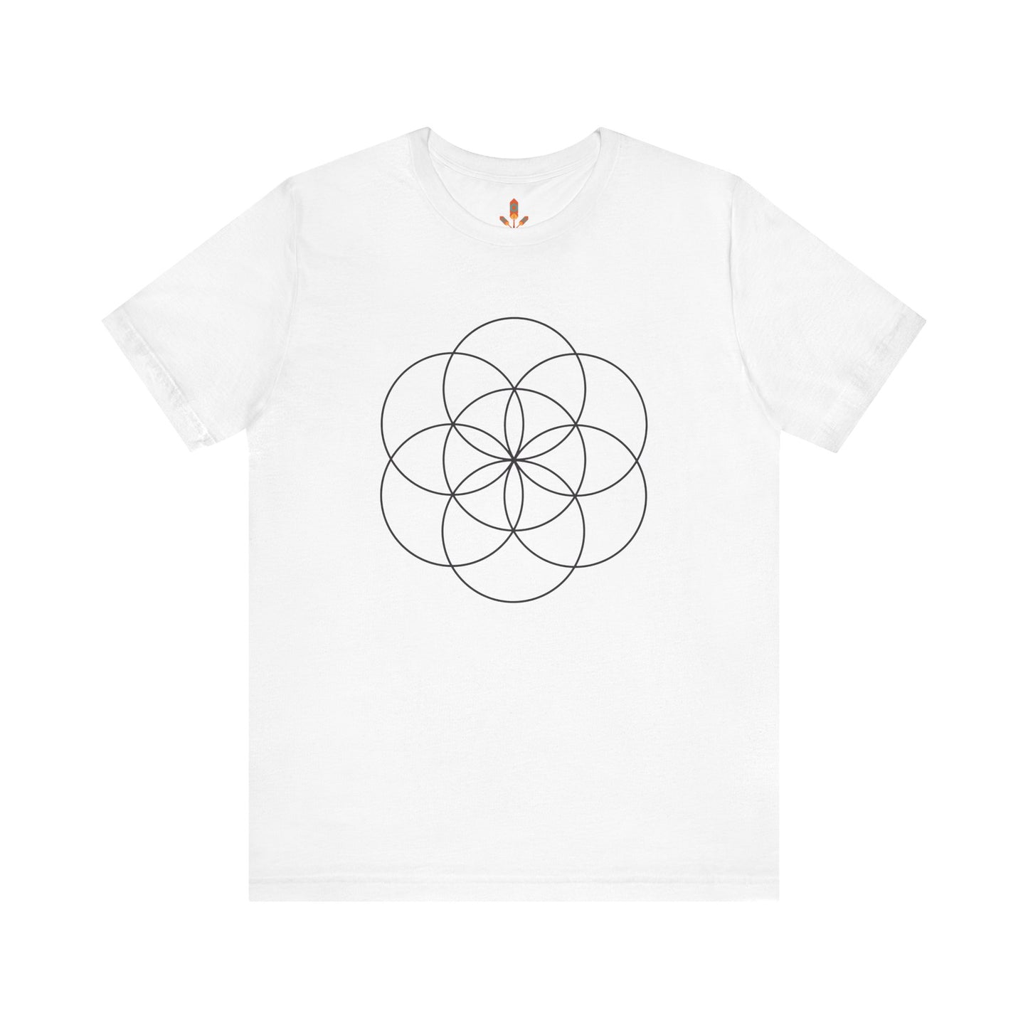 Minimalistic Flower of Life T-shirt