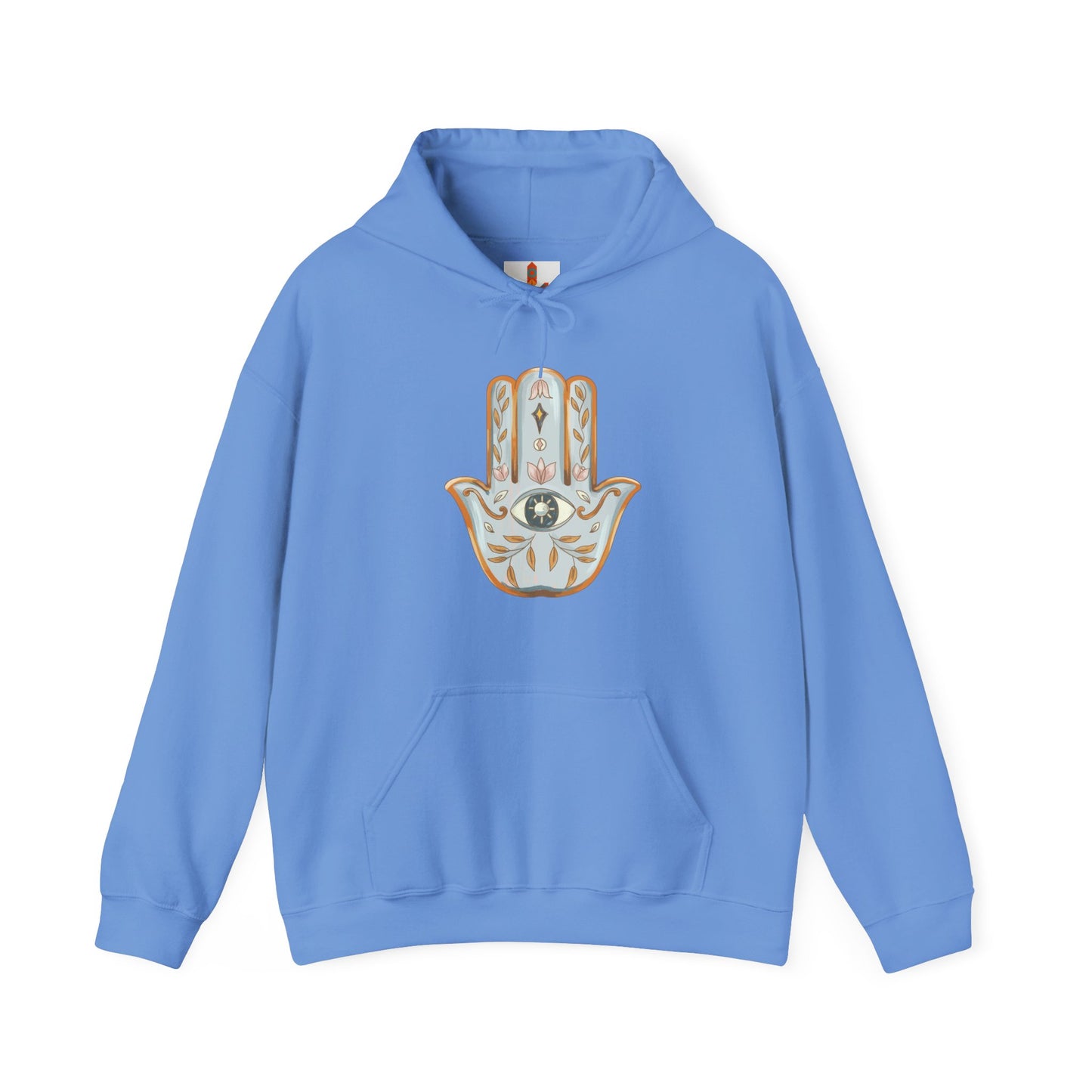 Silver Hamsa Hand Hoodie