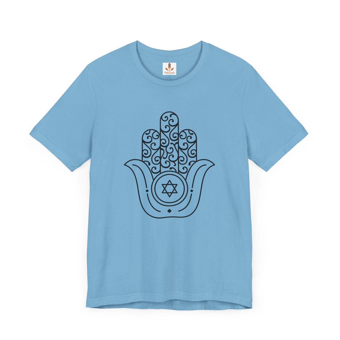 David Star in Hamsa Hand T-shirt