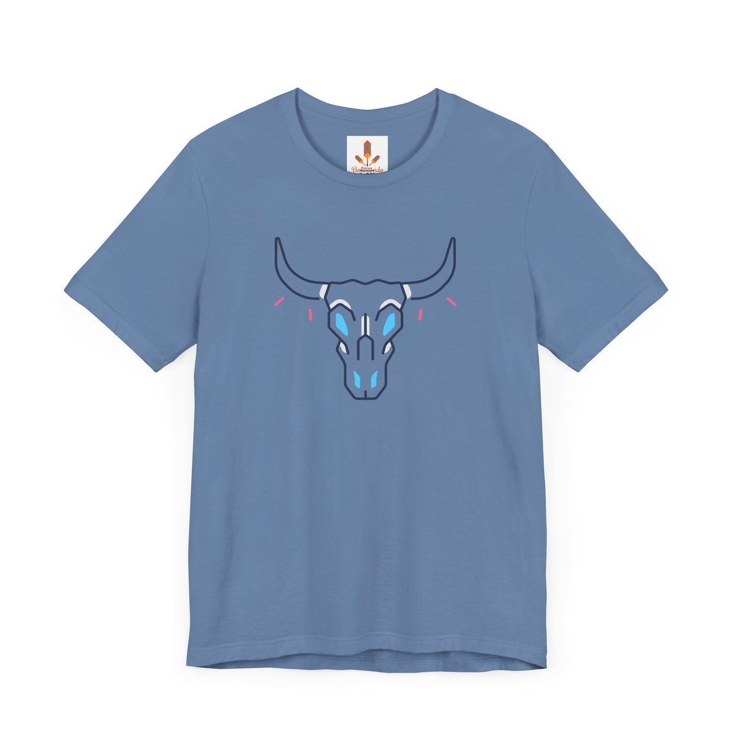 Buffalo Skull Drawing T-shirt