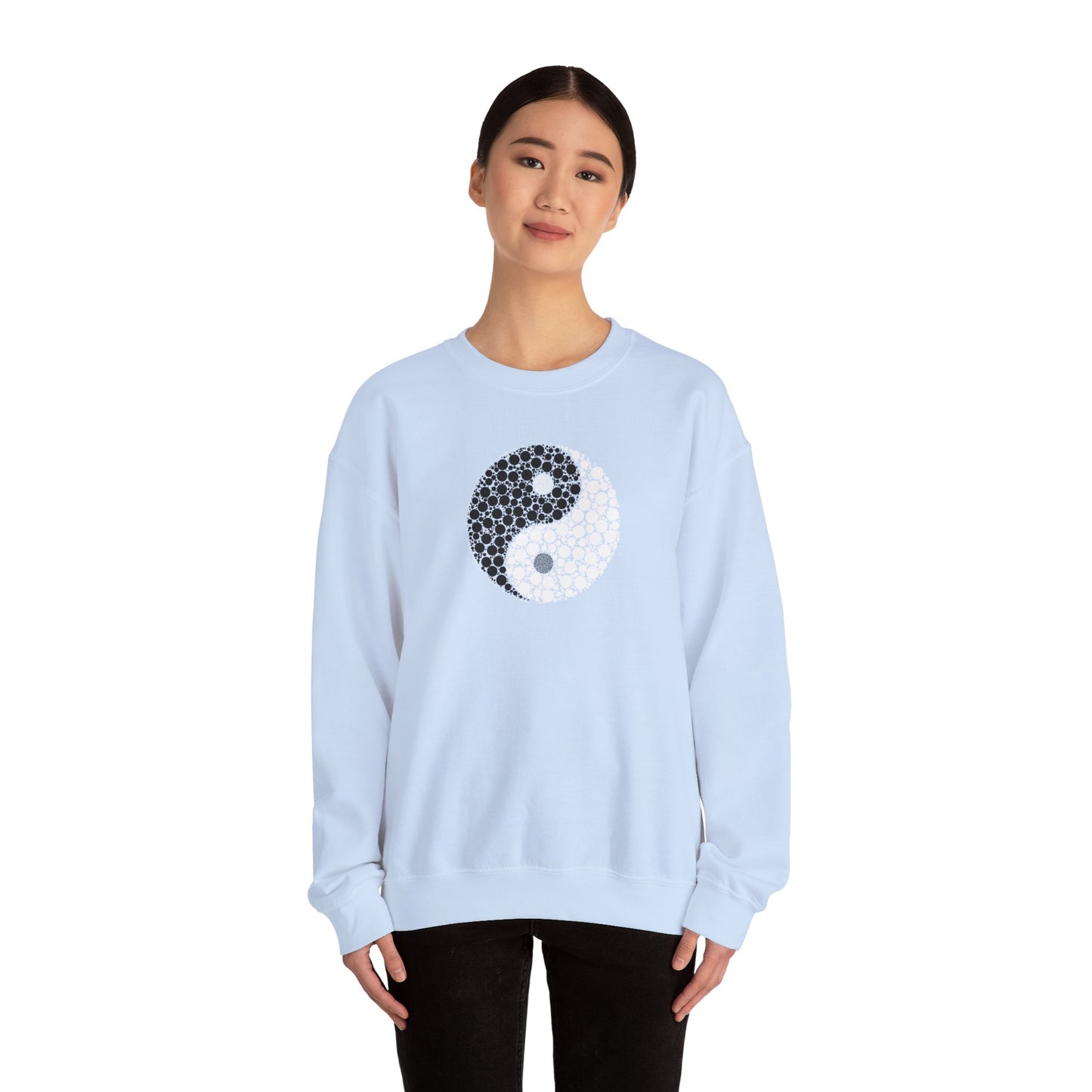 Yin Yang made with Dots Sweatshirt