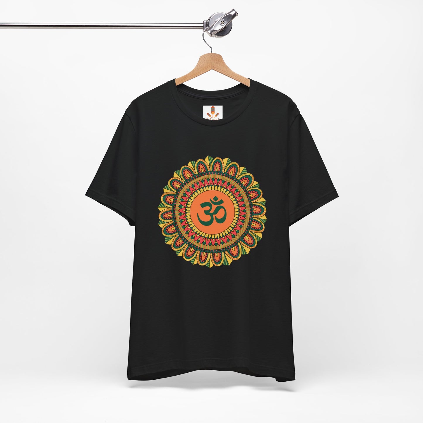 Om Multicolor Mandala T-shirt