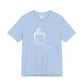 White Buddha Design T-shirt