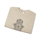 Lotus Flower Hamsa Hand Sweatshirt