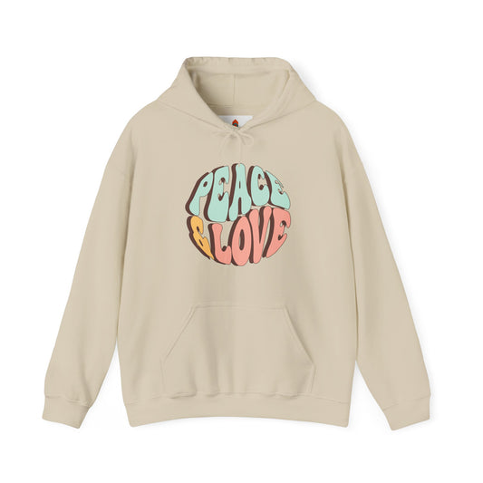 Peace and Love Hoodie